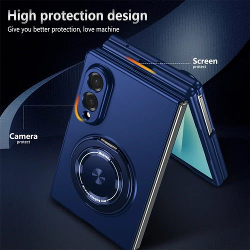 Armor Stand Case with Glass for Samsung Galaxy Z Fold 8 / 7 / 6 7