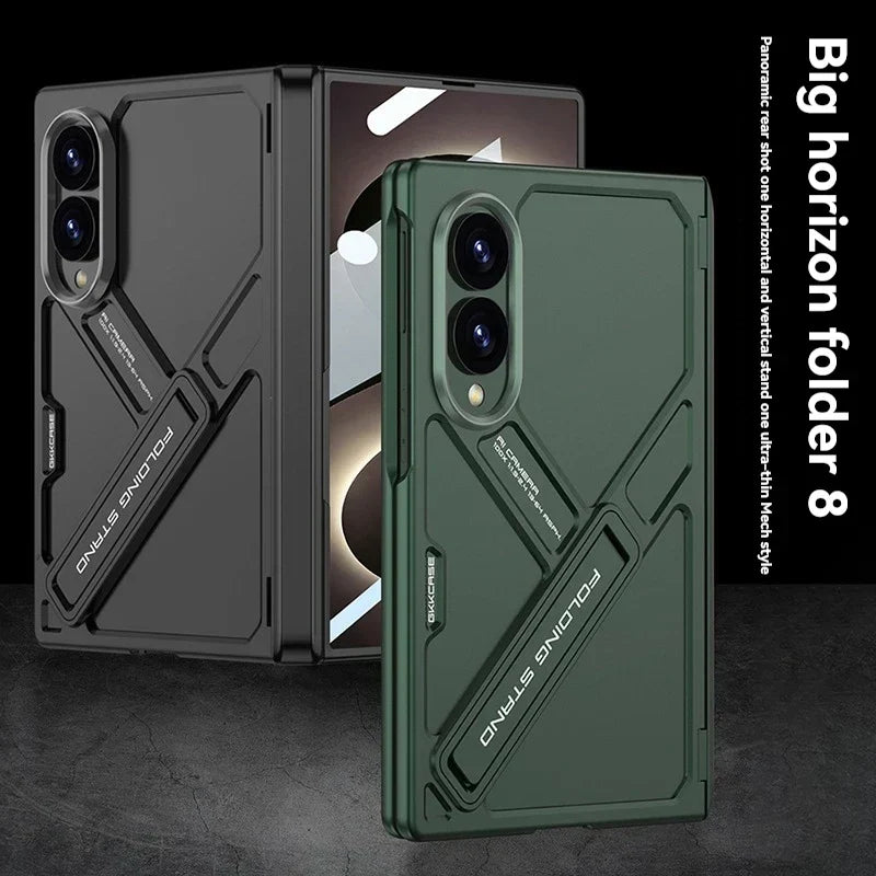Armor Stand Case with Glass for Samsung Galaxy Z Fold 8 / 7 / 6 7